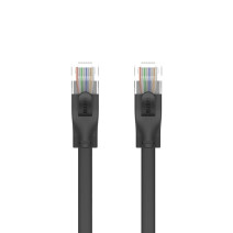 UNITEK CAT6 PATCH KABLO 5MT FLAT 1GBPS, SİYAH (C1812GBK)