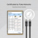 UNITEK CAT6 PATCH KABLO 5MT FLAT 1GBPS, SİYAH (C1812GBK)